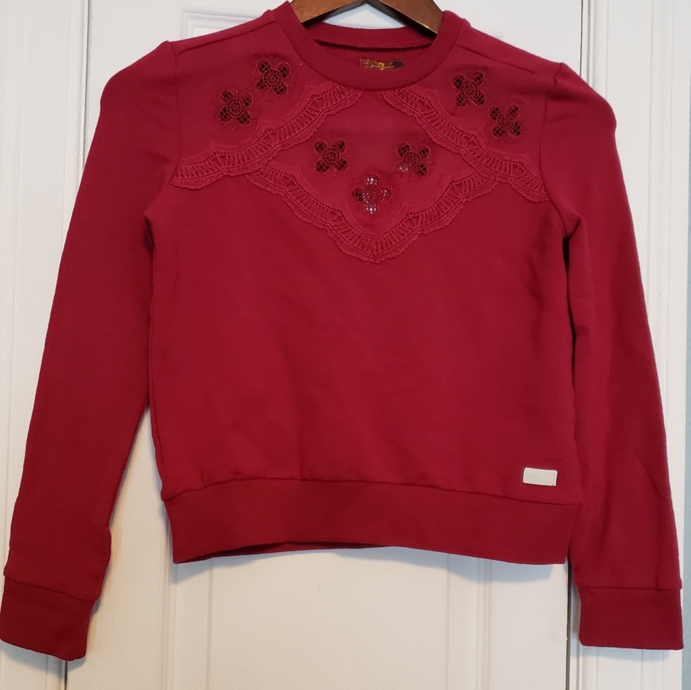 7 for All Mankind Girls Sweatshirt Medium NWT